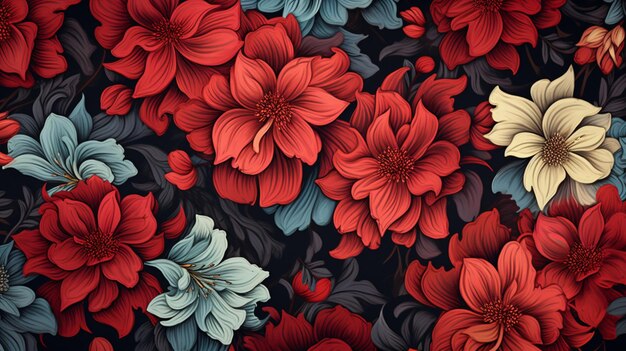 꽃 패턴
