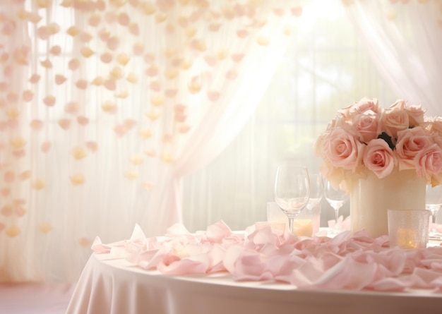 Flower Petals Background