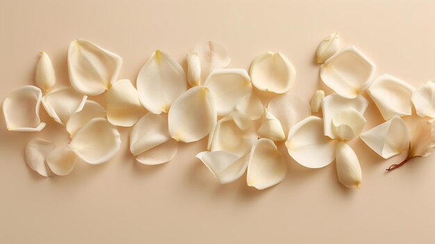 Flower petals background