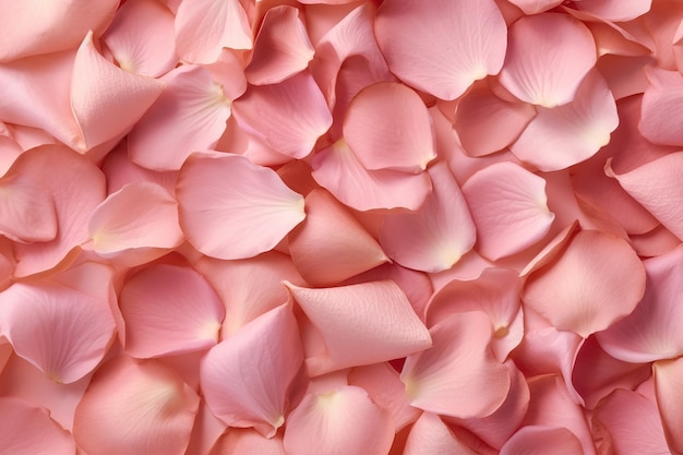 Flower petals background