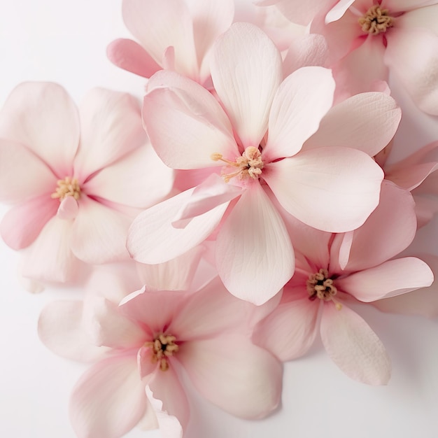 Flower petals background