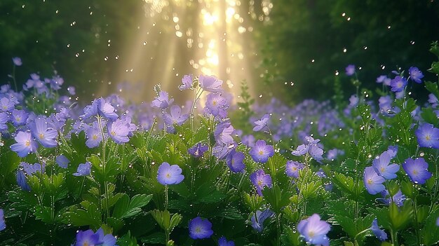 花の植物