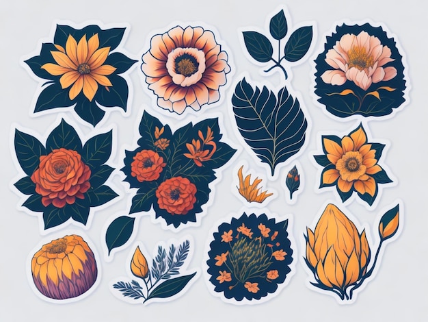 Photo flower png pack