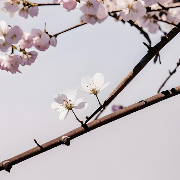 flower Sakura on the spring season