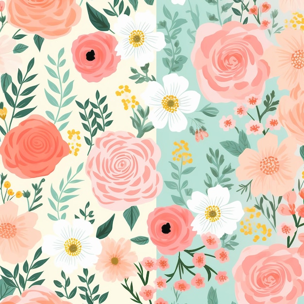 Flower Seamless Pattern