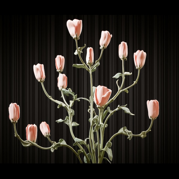 flower set vector HD 8K wallpaper Stock Photographic Image