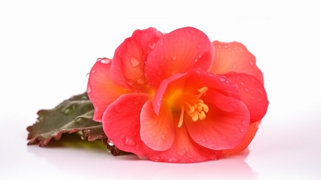 A flower that has the word camellia on it