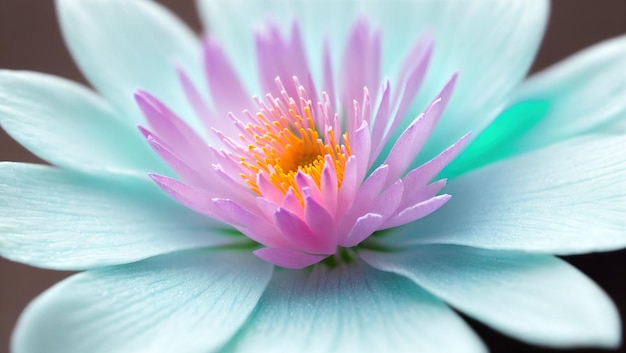 A flower that is pink and blue macro nature