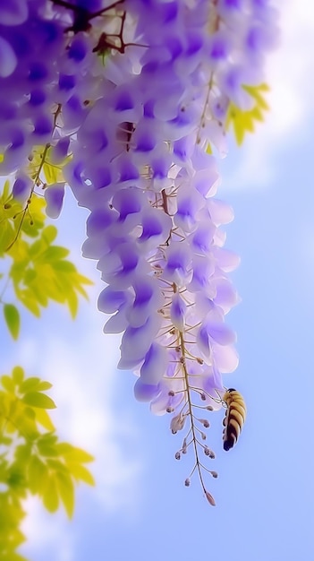 A flower on a tree in the garden