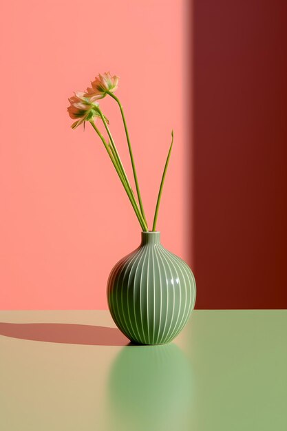 Photo flower in vase