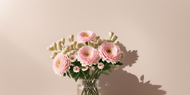 Flower on a White Background