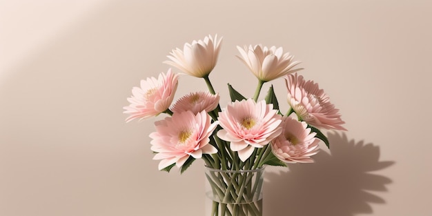 Flower on a White Background