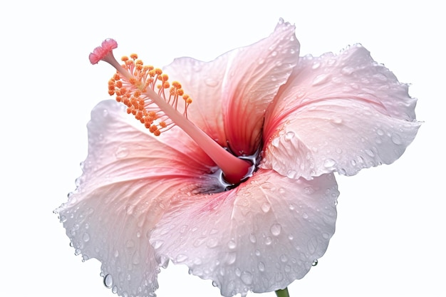 물방울이 맺힌 꽃