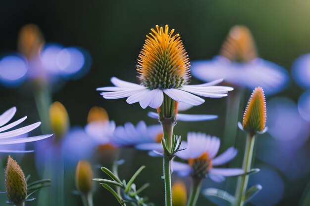 a flower with the word " wild " on it