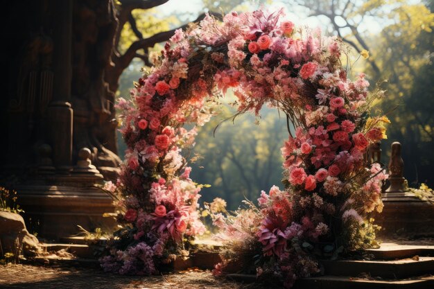 flower wreath