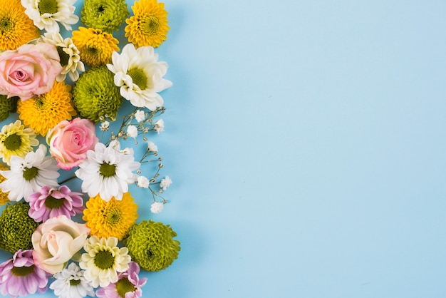 写真 花の背景のコピースペース