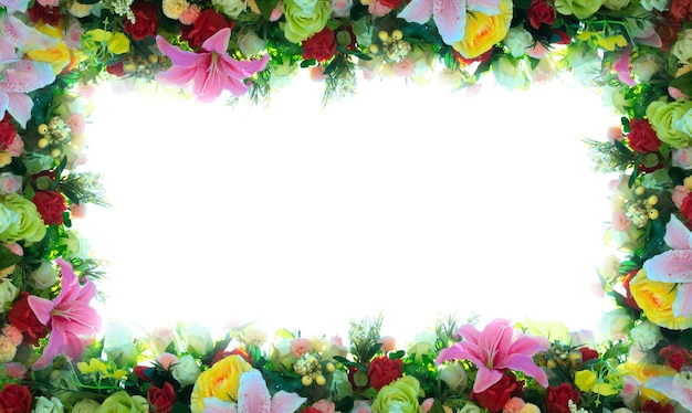 Photo flowers background