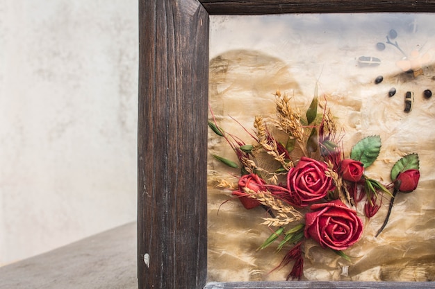 Photo flowers in frames