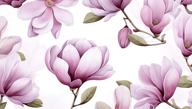 Flowers pattern background