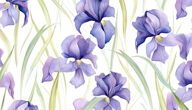 Flowers pattern background