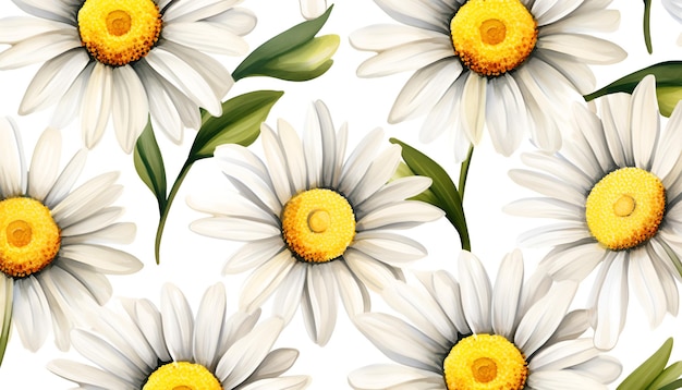 Flowers pattern background