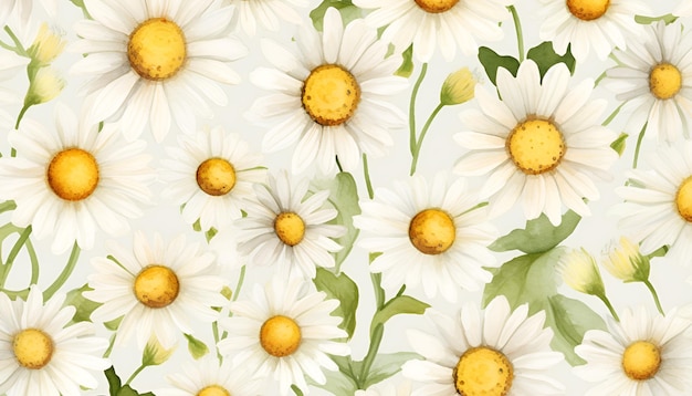 Flowers pattern background