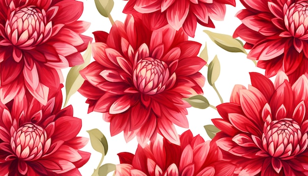 Flowers pattern background