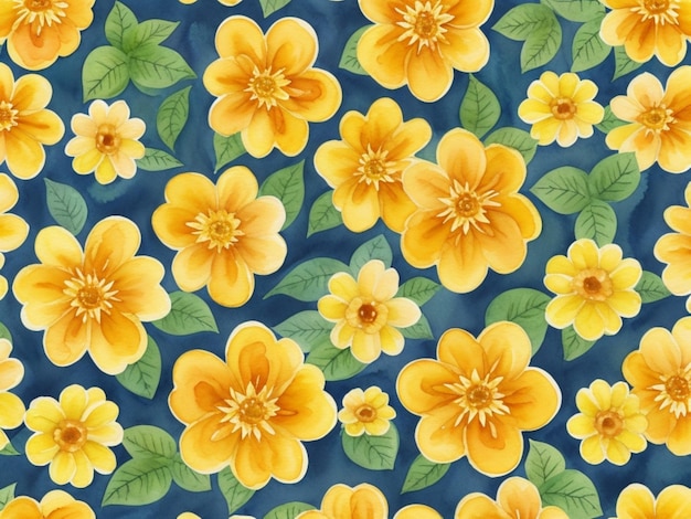 Flowers pattern background