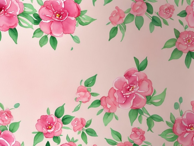 Flowers pattern background