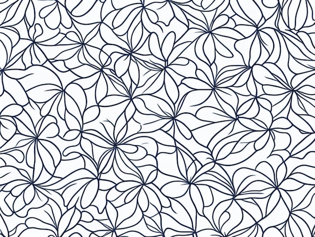 Photo flowers pattern background