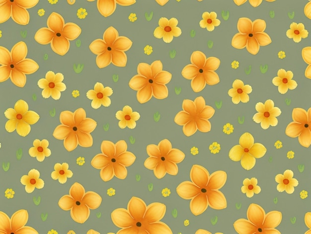 Flowers pattern background