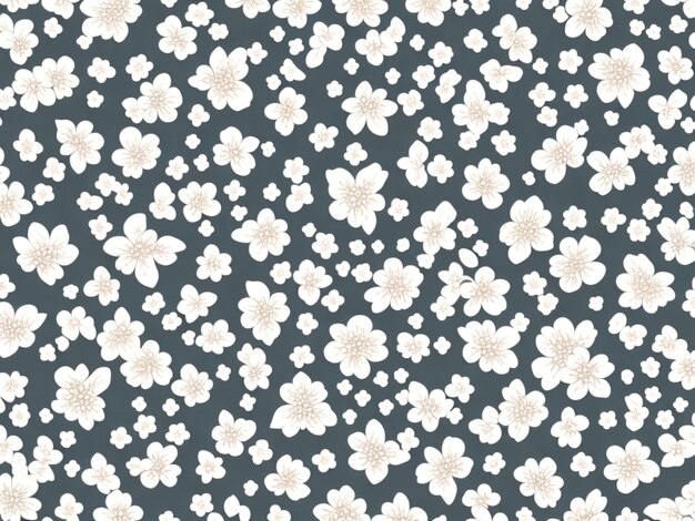 Flowers pattern background