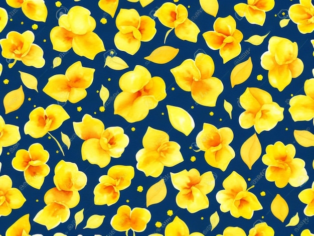 花のパターンの背景