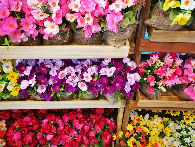 Flowers in shop