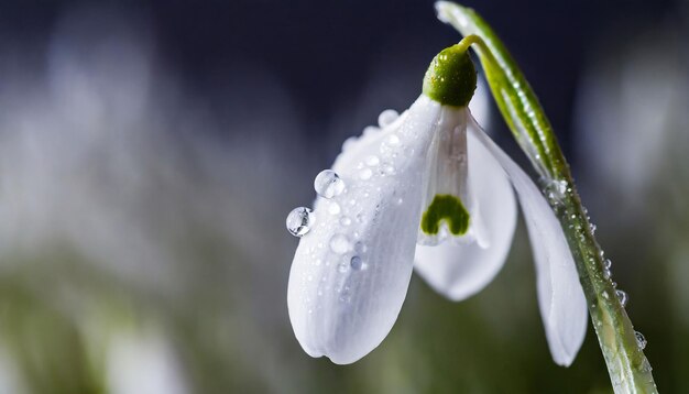 写真 雪の花 背景の花 クローズアップ