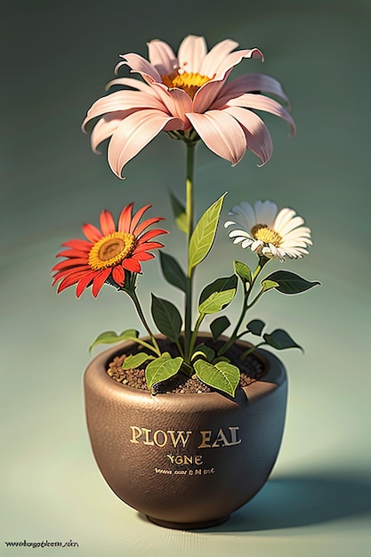 꽃 텍스트 광고 포스터 선전 표지 디자인 배너 벽지 배경 그림