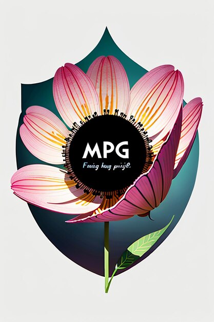 Photo flowers text advertising poster propaganda cover design banner wallpaper background illustration