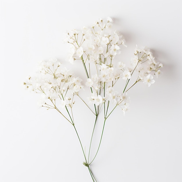 Photo flowers in vase