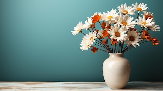 flowers in vase