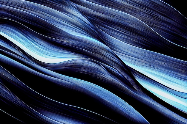 Flowing blue background