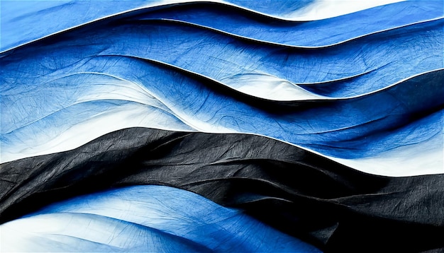 Flowing blue background