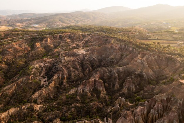 Flowing erosion landform in Yunnan China