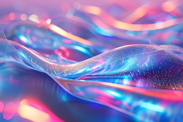 Flowing Holographic Ribbons