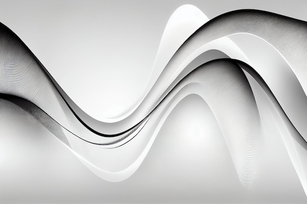 Flowing Line abstract isolated background