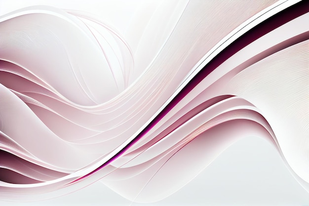 Flowing Line abstract isolated background