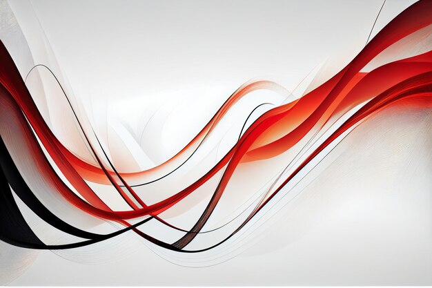 Flowing Line abstract isolated background