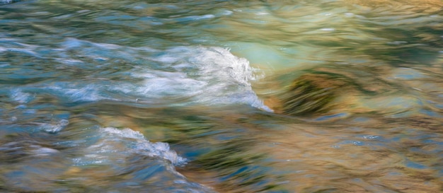 flowing water