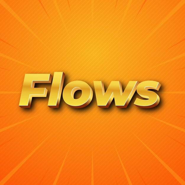 Flows text effect gold jpg attractive background card photo confetti