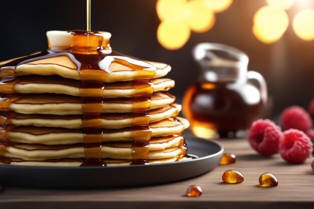 Fluffy American Pancakes A Delicious Breakfast Delight