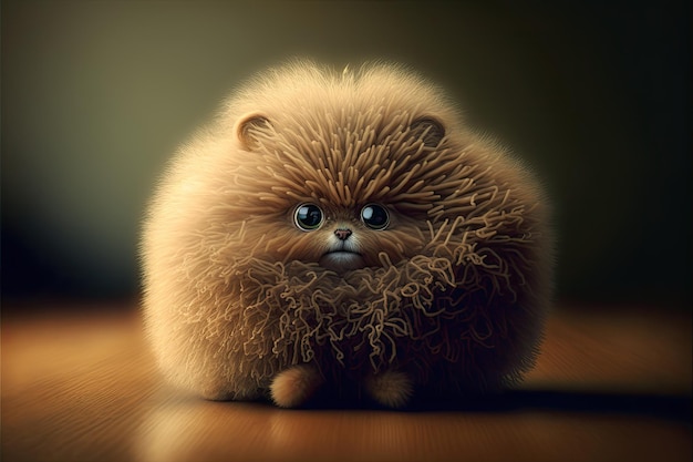 Fluffy Animal by Generative AI